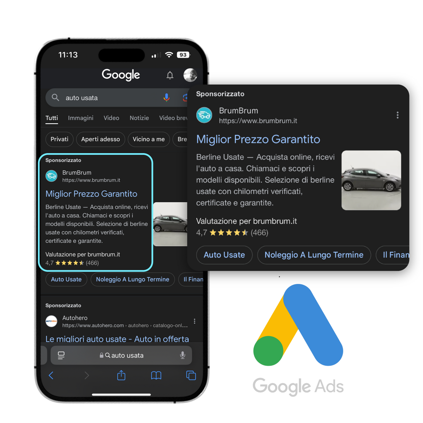 Pubblicità su Google Ads